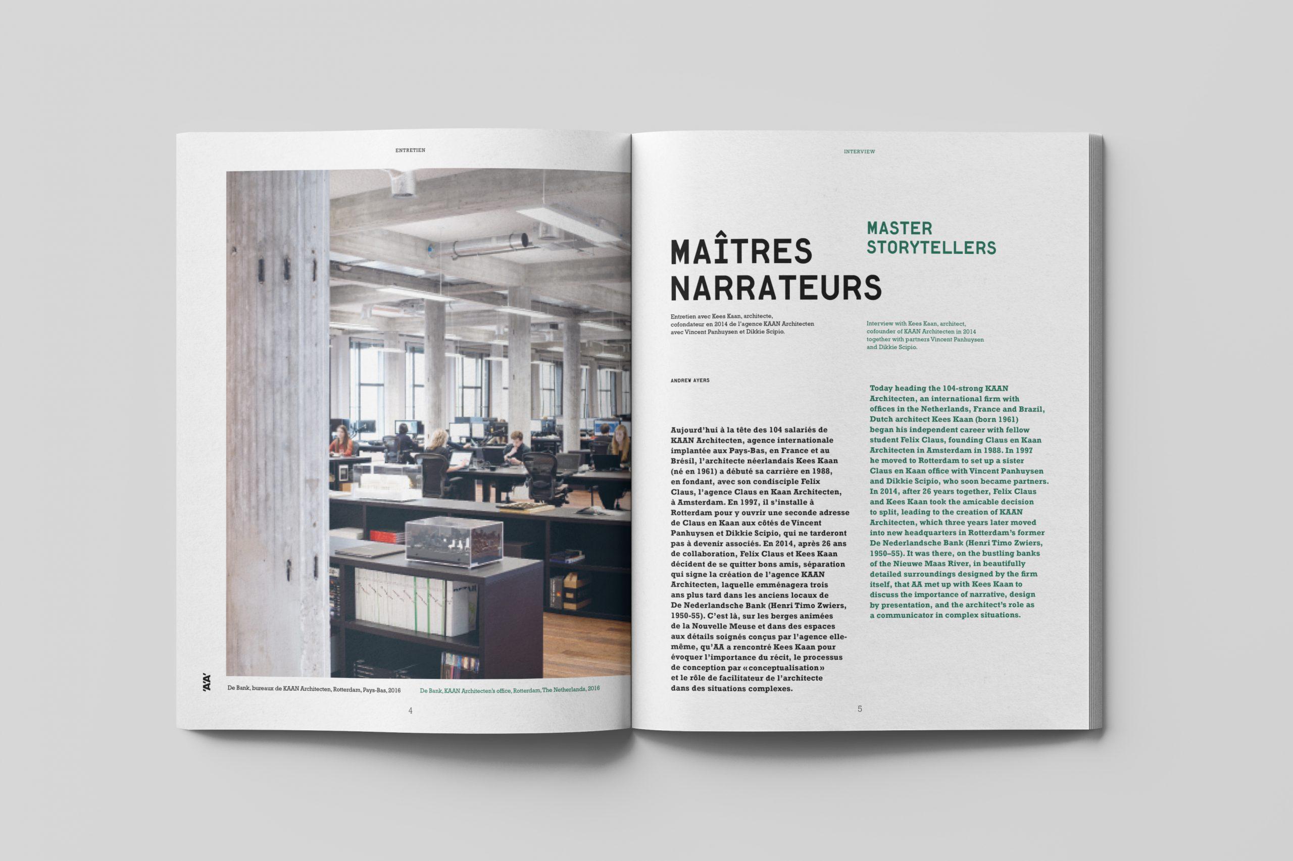 KAAN Architecten Hors-série monograph issue published by A'A ...