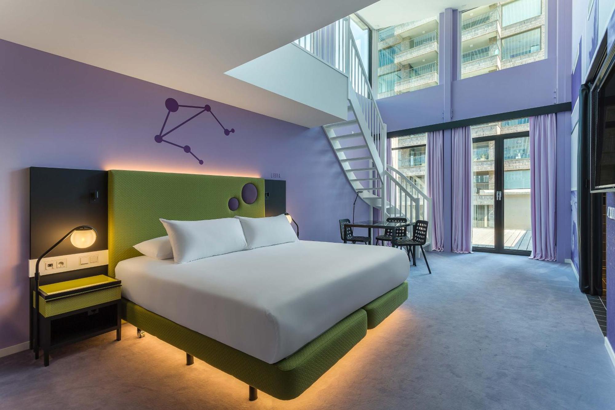Family duplex room with terrace (only to be booked by 2 adults with children)
